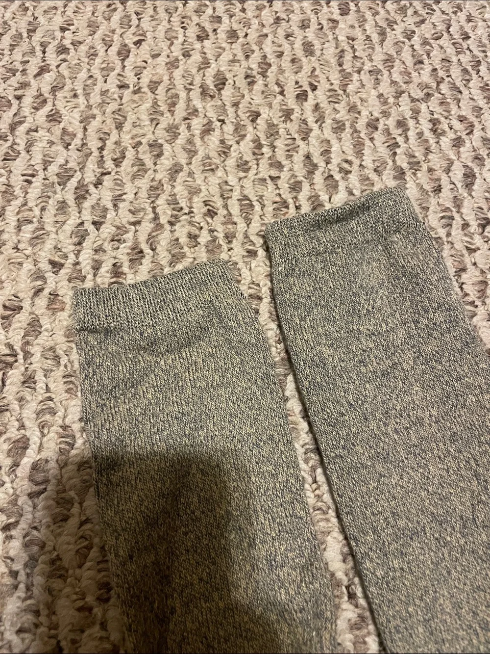 Men's Crew Socks in Olive Green or Black